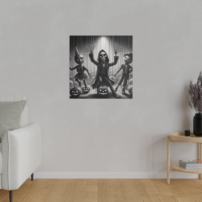 Halloween Marionettes Canvas Print