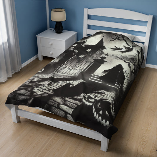 Halloween Collection Velveteen Plush Blanket