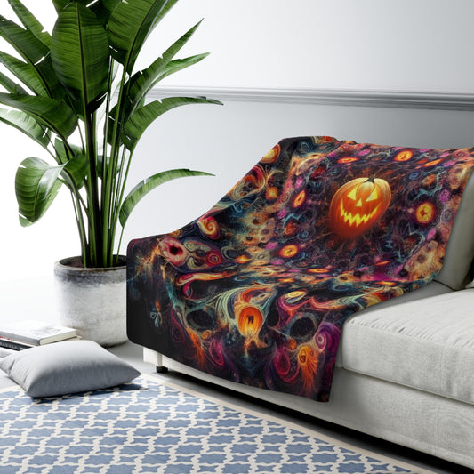 Halloween Collection Sherpa Fleece Blanket