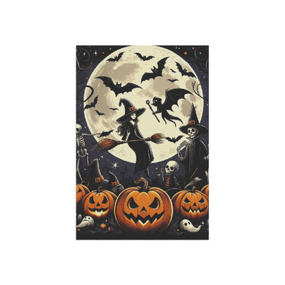 Halloween Garden & House Banner