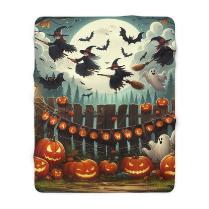 Halloween Collection Sherpa Fleece Blanket