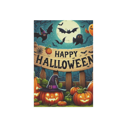 Halloween Garden & House Banner