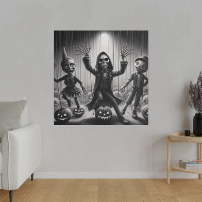 Halloween Marionettes Canvas Print