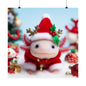 Axolotl Christmas Poster