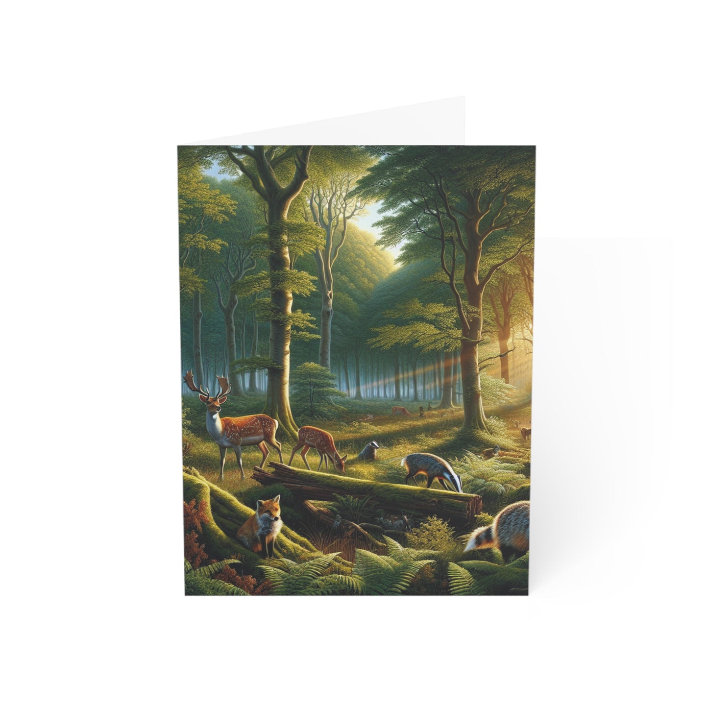 Woodland Collection Greeting Cards BLANK (1, 10, 30, and 50pcs)