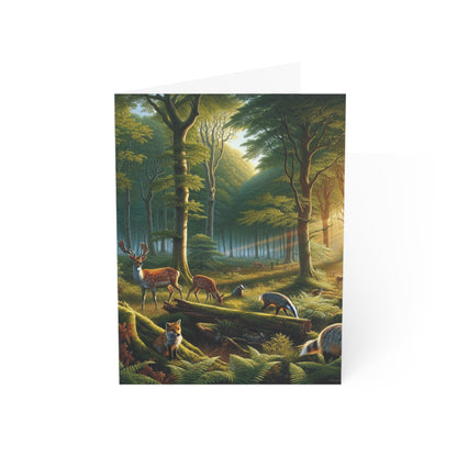 Woodland Collection Greeting Cards BLANK (1, 10, 30, and 50pcs)
