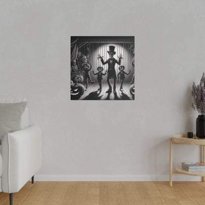 Halloween Marionettes Canvas Print