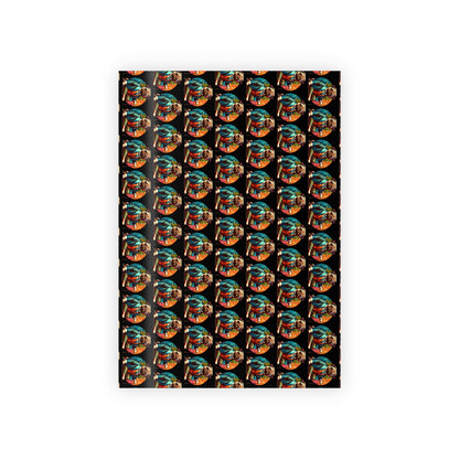 Mr Pug Gift Wrapping Paper Rolls, 1pc