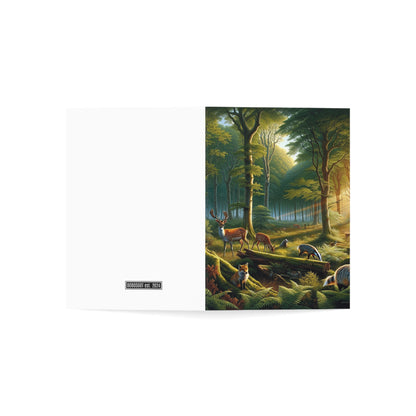 Woodland Collection Greeting Cards BLANK (1, 10, 30, and 50pcs)