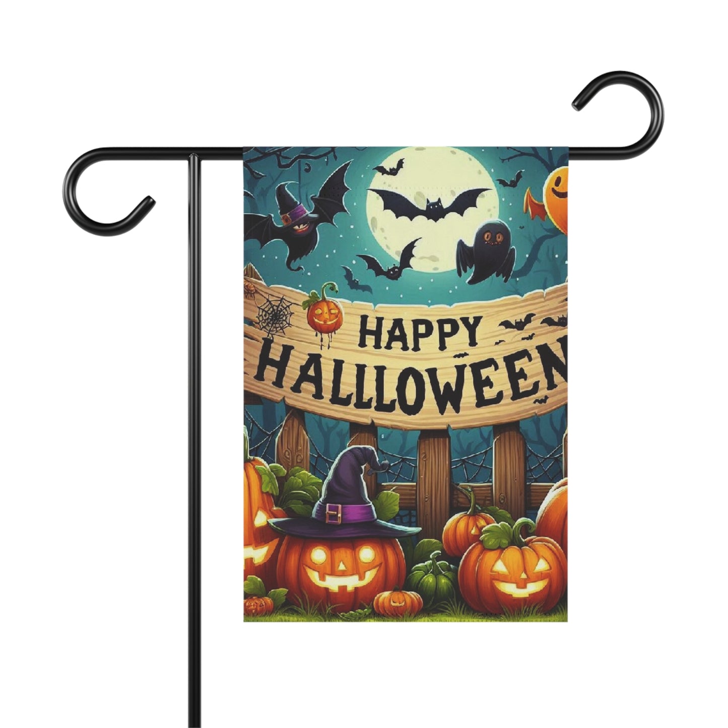 Halloween Garden & House Banner