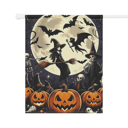 Halloween Garden & House Banner