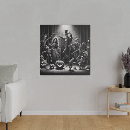 Halloween Marionettes Canvas Print