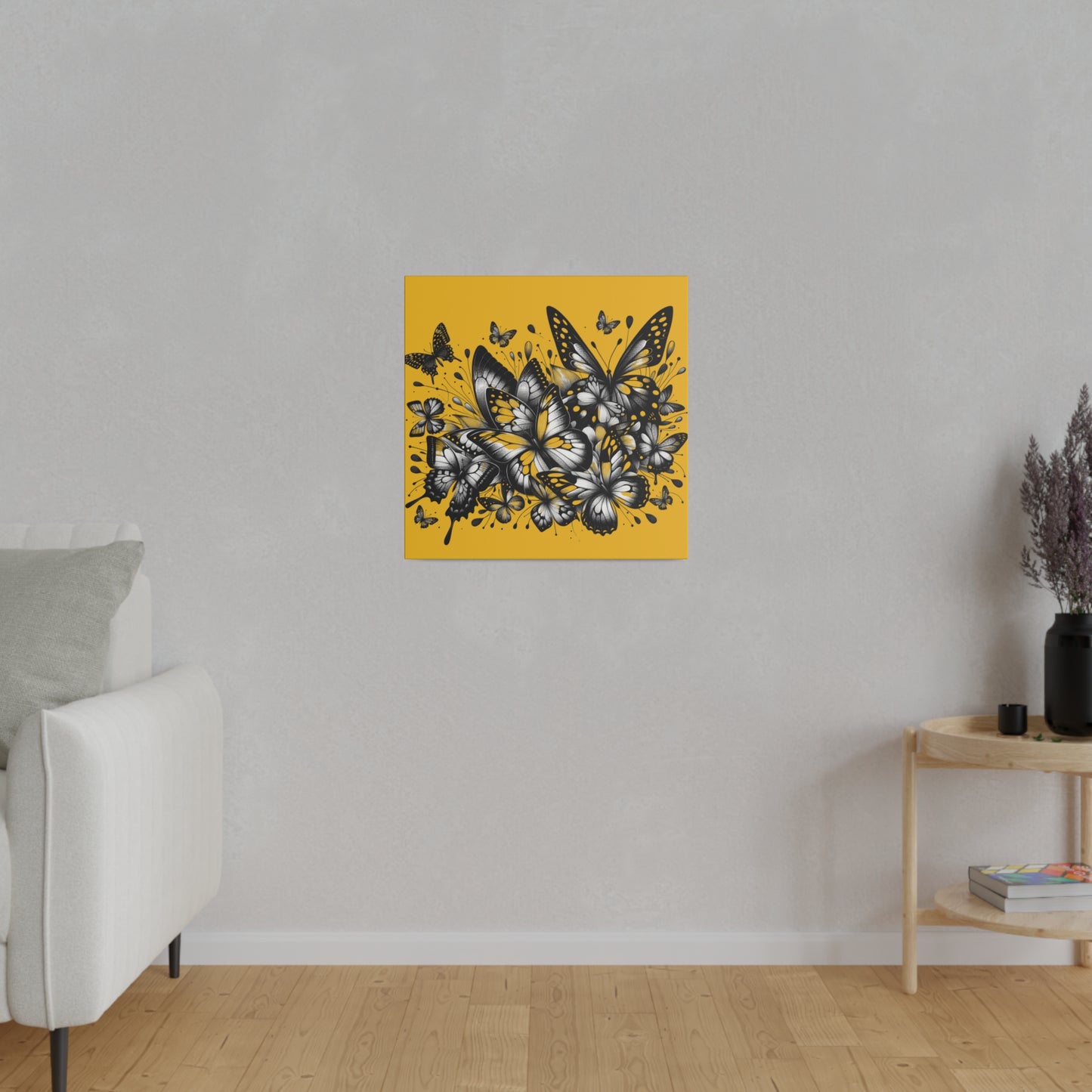Butterfly Rush Graphic Original Matte Canvas, Stretched, 0.75"