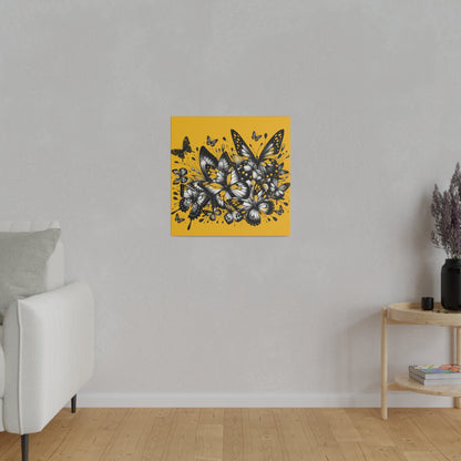 Butterfly Rush Graphic Original Matte Canvas, Stretched, 0.75"