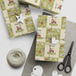 Farm Life Gift Wrapping Paper Sheets, 1pc