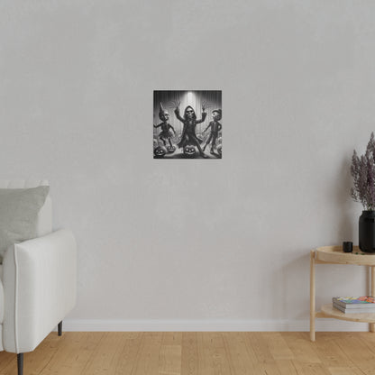 Halloween Marionettes Canvas Print