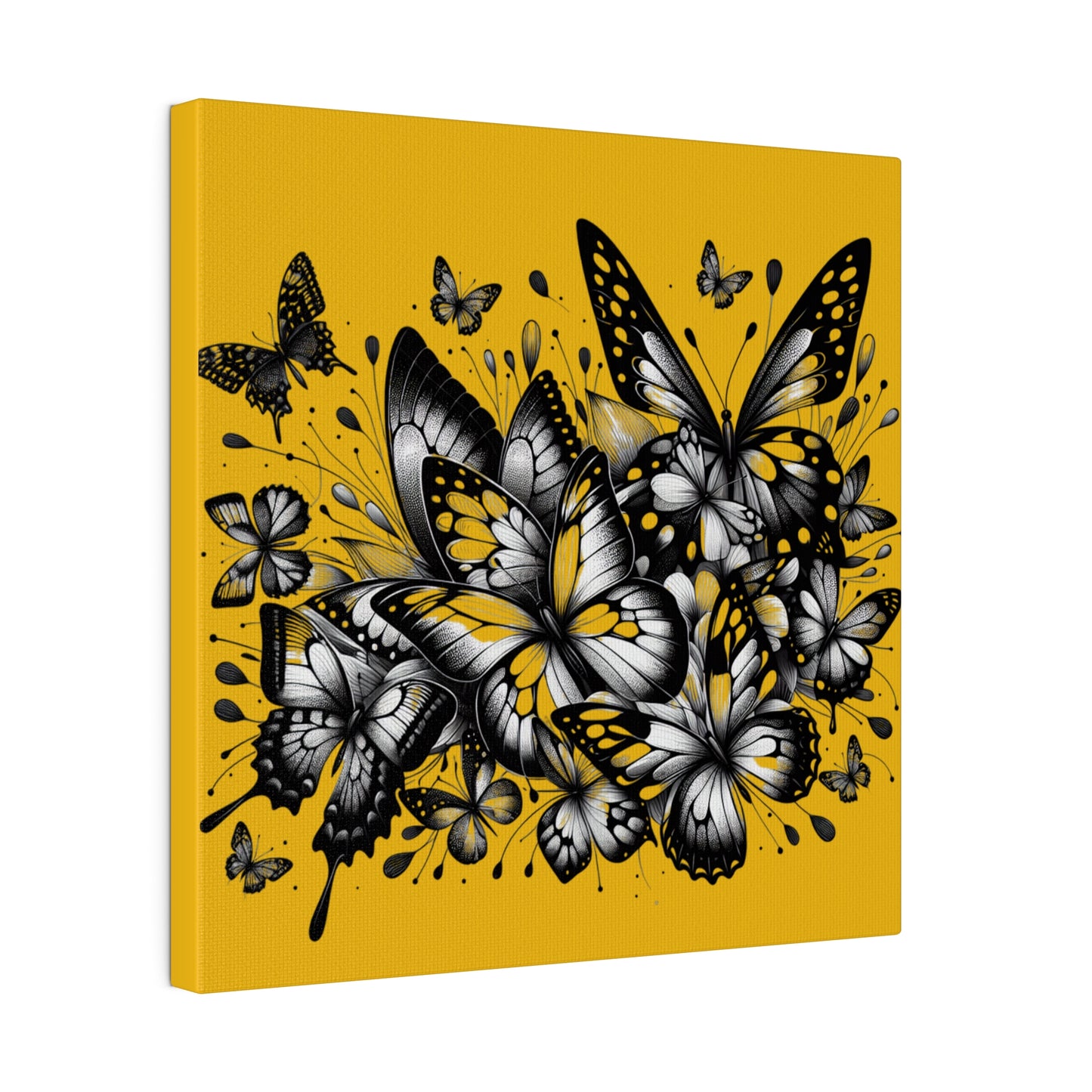 Butterfly Rush Graphic Original Matte Canvas, Stretched, 0.75"