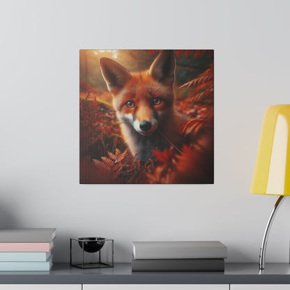 Sheriff - The Fox Collection Original Matte Canvas, Stretched, 0.75"