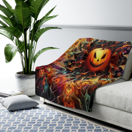 Halloween Collection Sherpa Fleece Blanket
