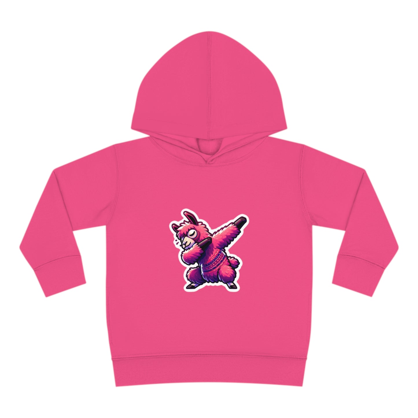 Dabbing Llama Toddler Pullover Fleece Hoodie