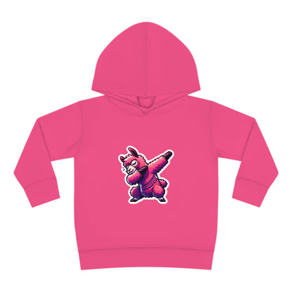 Dabbing Llama Toddler Pullover Fleece Hoodie