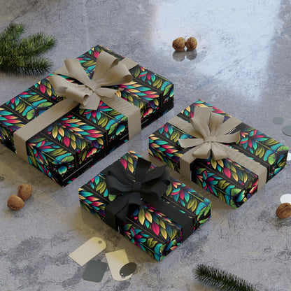 Dragonfly Gift Wrapping Paper Rolls, 1pc