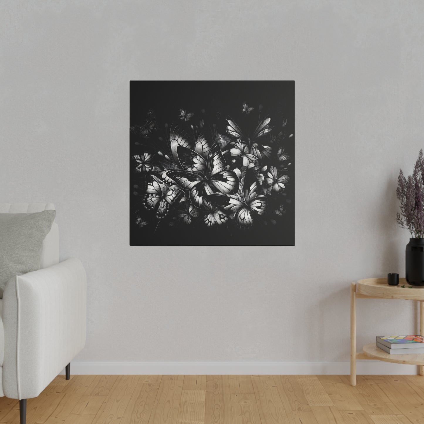 Butterfly Rush Graphic Original Matte Canvas, Stretched, 0.75"