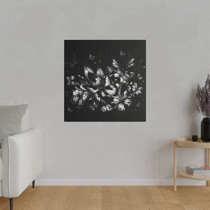 Butterfly Rush Graphic Original Matte Canvas, Stretched, 0.75"