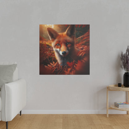 Sheriff - The Fox Collection Original Matte Canvas, Stretched, 0.75"