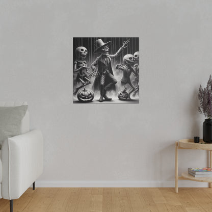 Halloween Marionettes Canvas Print