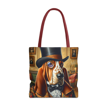 Mr Basset Hound Tote Bag (AOP)