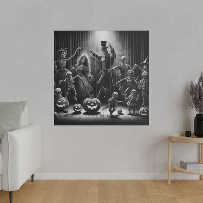 Halloween Marionettes Canvas Print