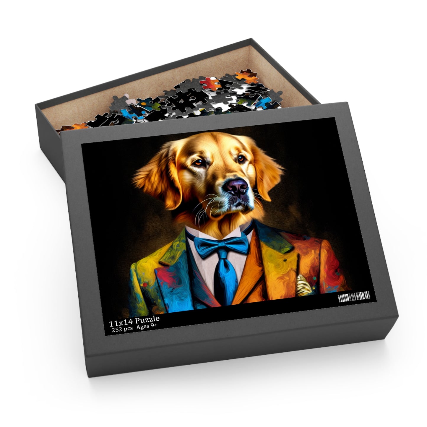 Mr Golden Retriever Puzzle (120, 252, 500-Piece)