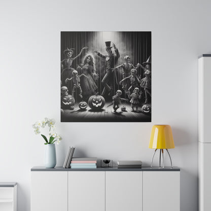 Halloween Marionettes Canvas Print