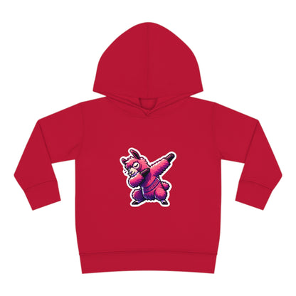 Dabbing Llama Toddler Pullover Fleece Hoodie