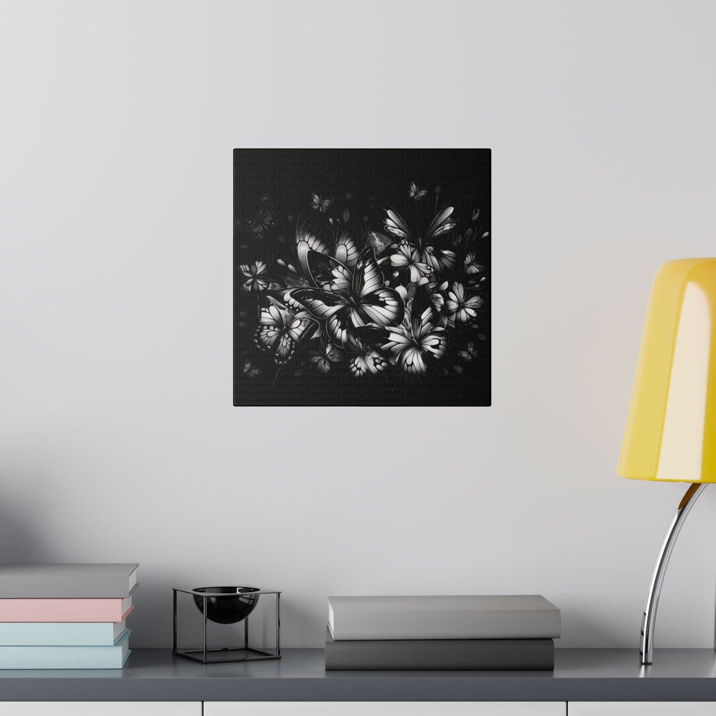 Butterfly Rush Graphic Original Matte Canvas, Stretched, 0.75"