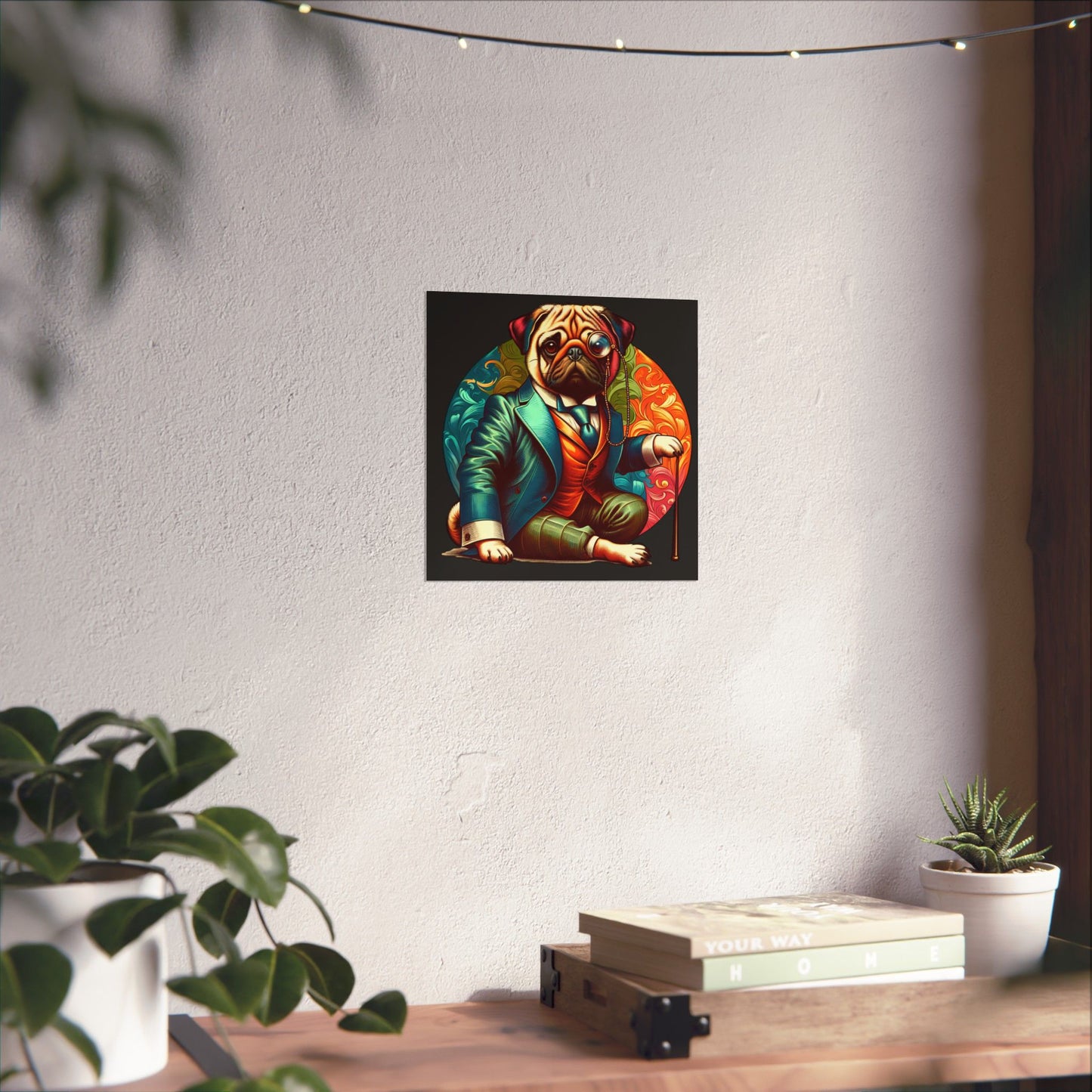 Mr Pug Vertical Posters