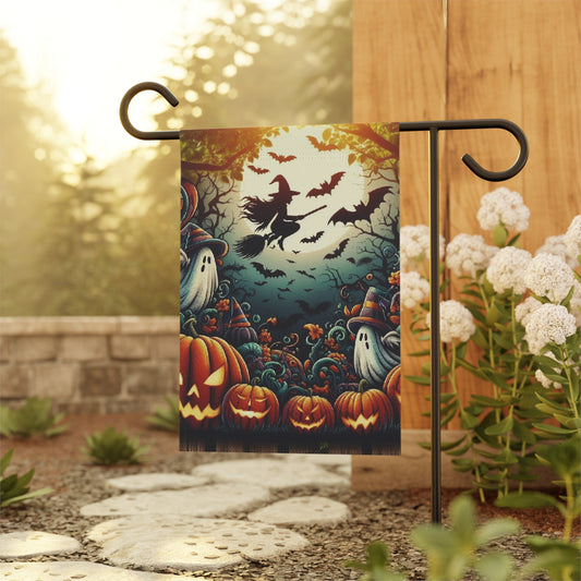 Halloween Garden & House Banner