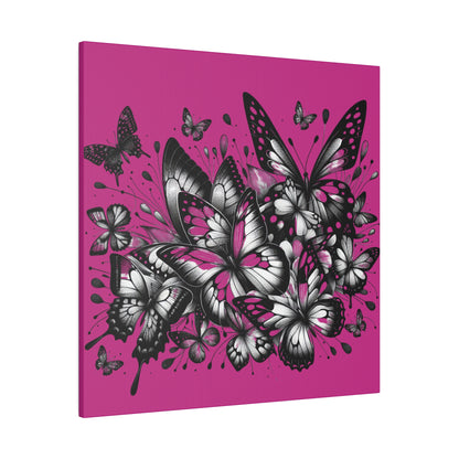 Butterfly Rush Graphic Original Matte Canvas, Stretched, 0.75"