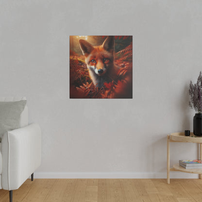 Sheriff - The Fox Collection Original Matte Canvas, Stretched, 0.75"