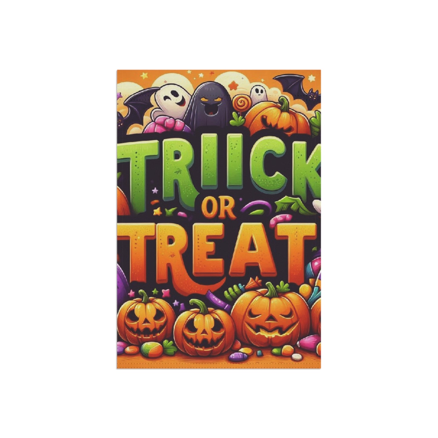 Halloween Garden & House Banner
