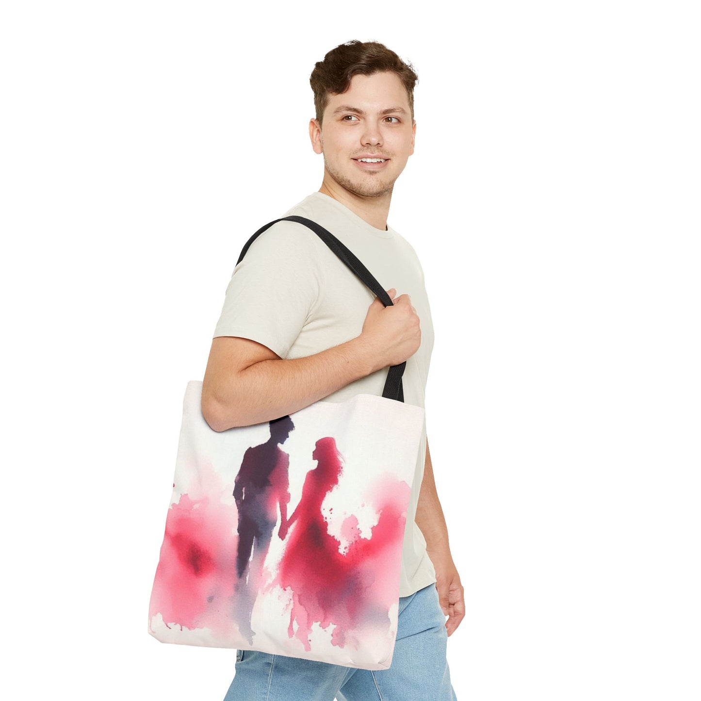 Watercolours Collection Double Side Tote Bag