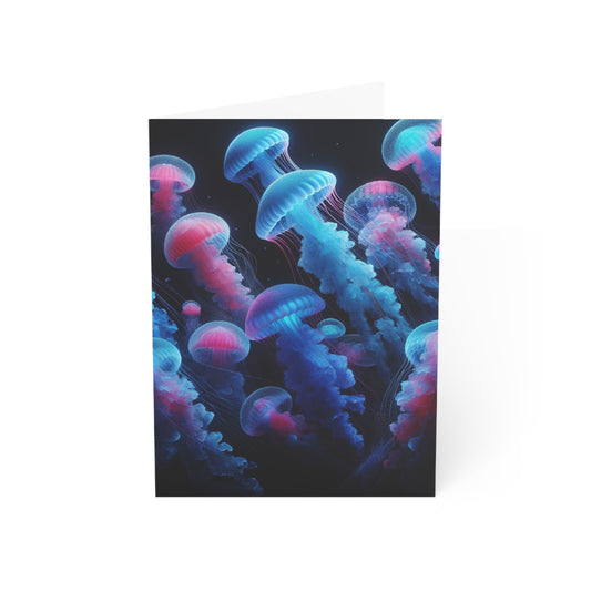 Jellyfish Collection Greeting Cards BLANK (1, 10, 30, and 50pcs)
