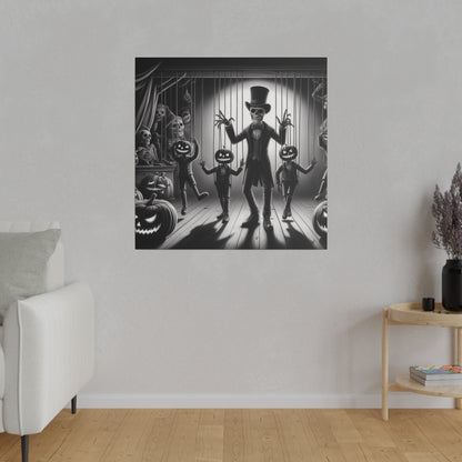 Halloween Marionettes Canvas Print
