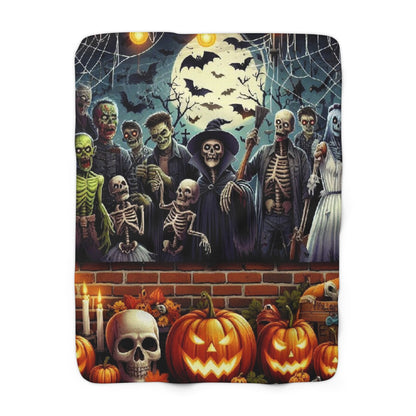 Halloween Collection Sherpa Fleece Blanket