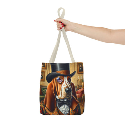 Mr Basset Hound Tote Bag (AOP)
