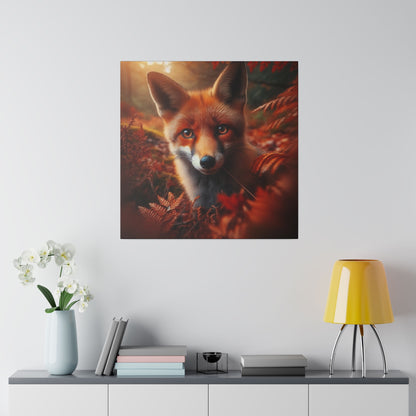Sheriff - The Fox Collection Original Matte Canvas, Stretched, 0.75"