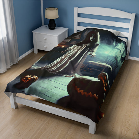 Halloween Collection Velveteen Plush Blanket