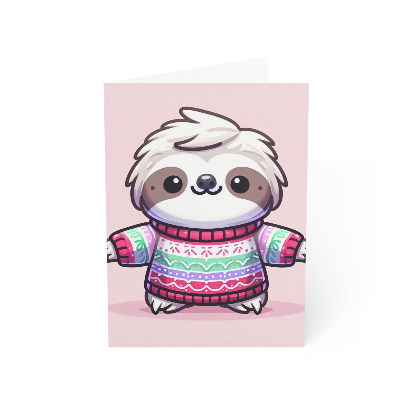 Sloth Collection Greeting Cards BLANK (1, 10, 30, and 50pcs)