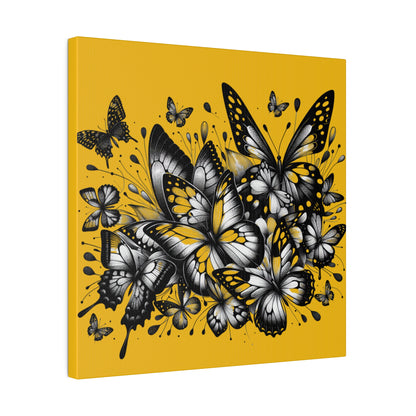 Butterfly Rush Graphic Original Matte Canvas, Stretched, 0.75"